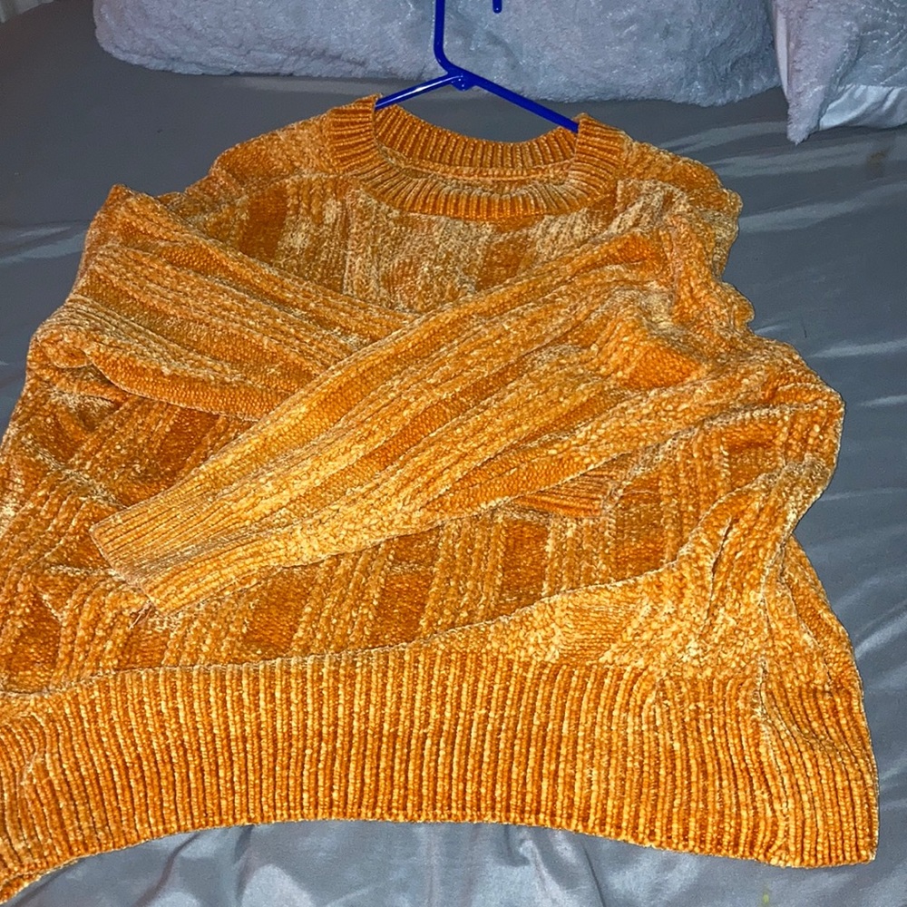 Soft yellow sweater